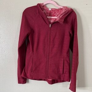 lululemon Full Zip Red Scuba Women's Sweater